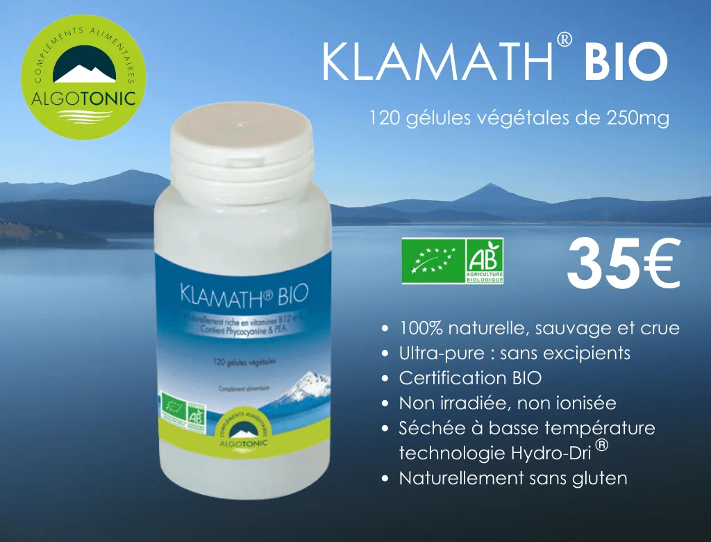 Klamath Bio Algotonic Congres de la Naturopathie 2023 Partenaire